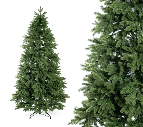 Evergreen Classics Künstlicher Weihnachtsbaum Roswell Kiefer, 210 cm - Künstliche Weihnachtsbäume, naturgetreue Kiefernoptik mit 2581 biegbarem Zweigen für eine realistische Optik. Ideal für kreative Weihnachtsdekorationen und langlebig für viele Jahre.