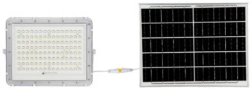 V-TAC VT-180W-W 7845 LED-Flutlichtstrahler mit Solarmodul