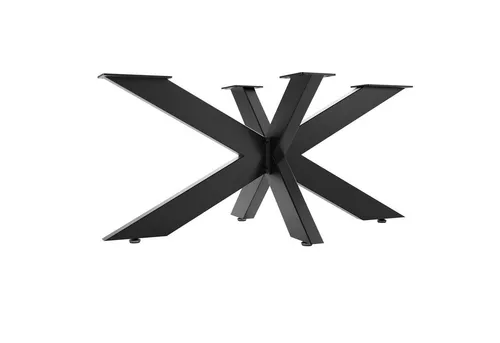 SO-TECH® Tischgestell SPIDER Schwerlast Tischbeine Tischfüße, einfache Montage, Couchtisch Sofatisch, schwarz, H 430 x B 580 x L 980 mm