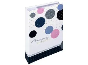 Walther Memo ME-488-L Amazing Memories 10x15cm blau f. 300 Fotos
