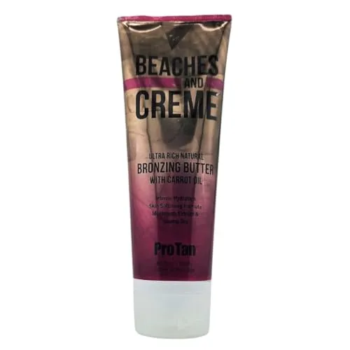 ProTan Beaches and Creme Reichhaltige natürliche Bräunungsbutter mit Karottenöl, 250 ml