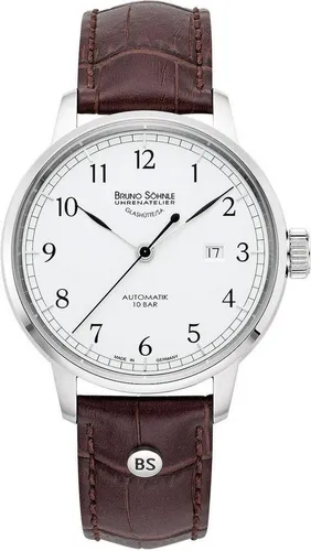 Bruno Söhnle Hamburg Automatik Big Herren-Armbanduhr - Armbanduhren für Herren, mit präzisem Atelierkaliber BS175 und elegantem Edelstahlgehäuse, ideal für stilbewusste Männer.