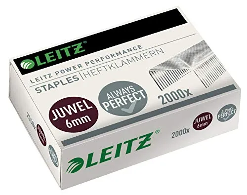 Leitz Heftklammer Juwel 6mm verz. von Leitz