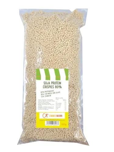 Soja Protein Crispies 80% 1000g von Zimmermann