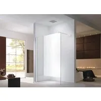 Glaszentrum Hagen Walk-In Duschabtrennung 130x200cm – Modernes Design - Elegante Walk-In Duschwand aus 10 mm ESG Glas, wahlweise Klarglas oder satiniert. Rahmenloses Design sorgt für eine stilvolle Optik. Einfache Montage und pflegeleicht dank Nano-Beschichtung.