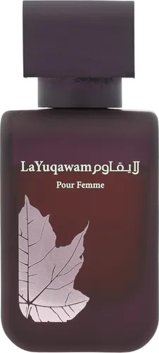 Rasasi La Yuqawam Pour Femme Eau de Parfum 75 ml - Damendüfte mit provokantem und edlem Duft, ideal für besondere Anlässe. Entdecken Sie die harmonische Mischung aus Weihrauch, Zimt und Sandelholz für ein unvergessliches Dufterlebnis.