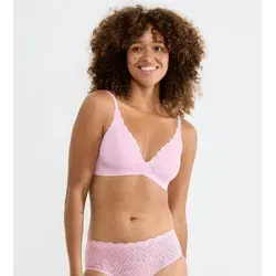 sloggi ZERO Feel Bliss Bügelloser BH in Floral Pink von sloggi