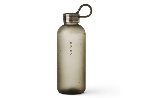 Vinsun Trinkflasche Trinkflasche 650ml, Kohlensäure geeignet, auslaufsicher, Tritan, BPA frei, bruchsicher, geruchs- und geschmacksneutral, auslaufsicher