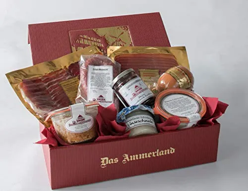 Liebhaber Präsent Nr. 48 | Köstliches Geschenkset mit erlesenen Schinken- und Wurstspezialitäten | Perfekt für Genießer und besondere Genussmomente
