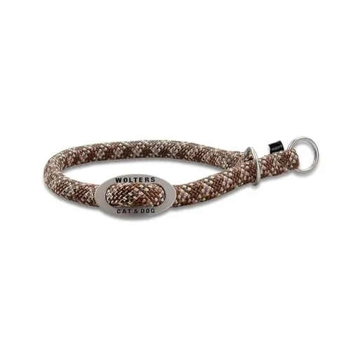 Wolters Schlupfhalsband Everest reflektierend, Farbe:Tabac/Sand, Größe:30 cm x 9 mm