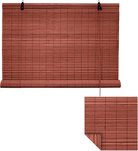 Victoria M. Bambusrollo, 50 x 130 cm, kirsche pflegeleicht, ideal für Fenster & Türen