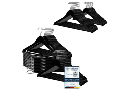 VonBueren Kleiderbügel, (50-tlg) in schwarz von VonBueren