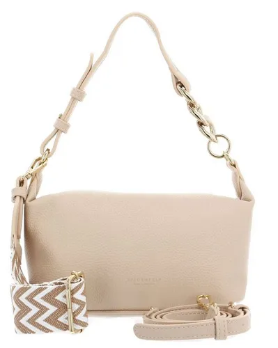 Seidenfelt Manufaktur Schultertasche Persby - Elegante Schultertasche in Cream/Gold, mit austauschbaren Trageoptionen und hochwertiger Verarbeitung – ideal für jeden Anlass.