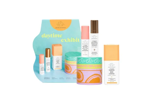 Drunk Elephant Gesichtspflege-Set Daytime Exhibit Morning Kit, 4-tlg.