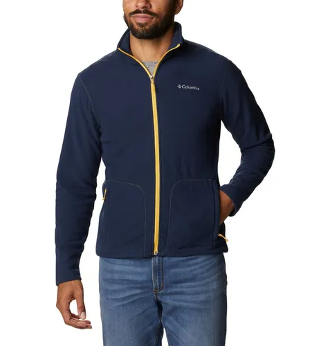 Columbia Herren Fast Trek Light Jacke M in Blau - Leichte und atmungsaktive Jacke für Herren, perfekt für dynamische Trekkingtouren und vielseitigen Einsatz im Freien.