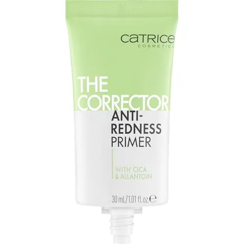 Catrice The Corrector Anti-Redness Primer 30 ml - Catrice The Corrector Anti-Redness, 30 ml, Primer für Damen. Dieser vegane Primer glättet die Haut und optimiert die Make-up-Haltbarkeit. Perfekt für einen gleichmäßigen Teint und ein makelloses Finish.