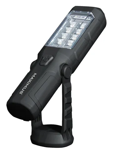 Maximus LED WERKSTATTLAMPE M-WKL-012-DU Duracell - Taschenlampe mit 240 Lumen und praktischem Magnet, ideal für Werkstätten und Outdoor-Aktivitäten.