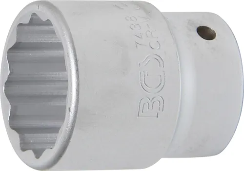 BGS Steckschlüssel-Einsatz Zwölfkant | Antrieb Innenvierkant 20 mm (3/4