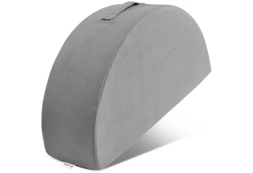 Linodino Kindersofa Halbmond Wippe in grau von Linodino