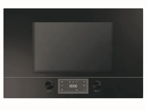 Küppersbusch ML 6330.0 S K-Series Mikrowelle - Mikrowelle mit 850 W Leistung, 5 Stufen und 22 Liter Garraumvolumen. Ideal zum schonenden Auftauen von Lebensmitteln, einbaubar in Hänge- und Hochschränke.