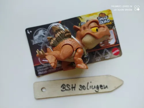 ◄◄ BSH ►► Jurassic World Mattel Snap Squard STEGOSAURUS