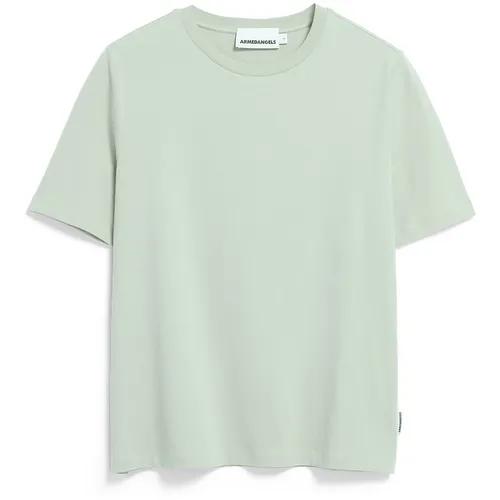 Armedangels Damen Lualaa T-Shirt (Größe XS, gruen)