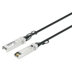 Intellinet 508421 SFP+ 10G DAC Twinax Kabel 7m - Sonstige Kategorie: Passives DAC Kabel für 10G Netzwerkverbindungen, energieeffizient, geringe Latenz und ideal für Rechenzentren bei extremen Temperaturen.