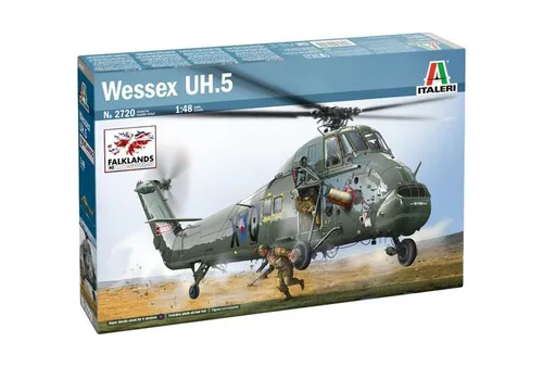 Wessex UH.5 von Italeri im Maßstab 1:48 - Detaillierter Modellbausatz - Flugzeuge - Hochwertiger Plastik-Bausatz im Maßstab 1:48 für präzise Modellbauer, ideal für Sammler und Enthusiasten.