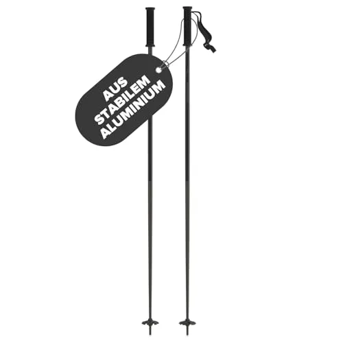 ATOMIC Park Black Ski Stöcke, 120 in schwarz von Atomic