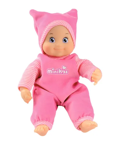 Smoby 210114 Minikiss Puppe, Rosa