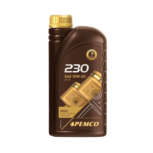 PEMCO 230 10W-30 Motoröl, ACEA A3/B4, API SN, ISUZU, KIA, MB 229.1, 1 Liter