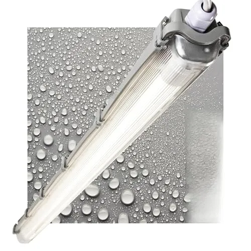 LED's light Basic 2400112_04 Feuchtraumleuchte mit LED-Röhre 120 cm 18W neutralweiß IP65