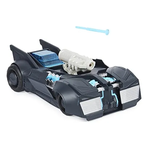 DC Comics 6062755 4inTransforming Batmobile - Mehrfarbig, innovatives Spielset für kreative Abenteuer mit Batman