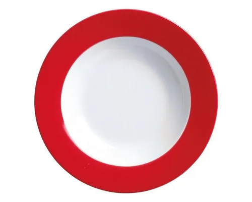 Ritzenhoff & Breker Suppenteller Doppio, (4 St), Ø 22 cm, spülmaschinen- und mikrowellengeeignet