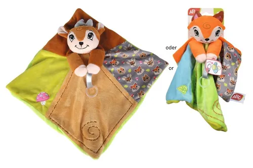 Simba 104010113 - ABC Forest Friends Schmusetuch, sortiert - Neu