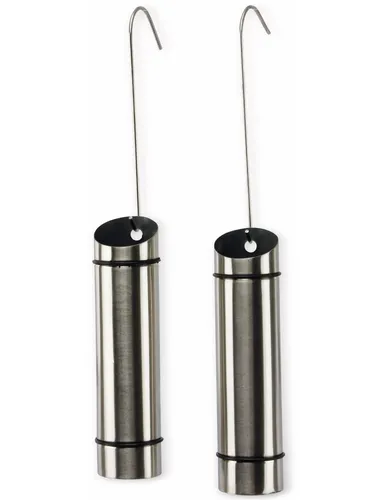 Luftbefeuchter 2er-Set, zylindrisch aus Edelstahl - Effizientes 2er-Set Luftbefeuchter, ideal für die Anwendung im gesamten Zimmer. Der Verdampfer sorgt für optimale Luftfeuchtigkeit und ein gesundes Raumklima.
