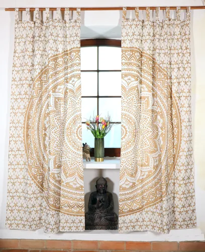 Vorhänge & Gardinen Gold von Guru-Shop