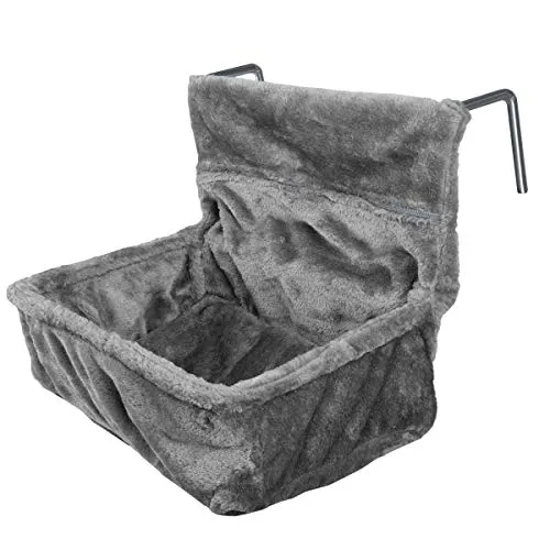 Navaris Katzen Kuschelsack für die Heizung - Gemütliche Liegematte für Katzen - Betten für Katzen: Der Kuschelsack bietet einen warmen Platz für Katzen bis 6 kg und passt an alle gängigen Heizkörper. Ideal für Winter und Sommer, waschbarer Bezug für einfache Pflege.