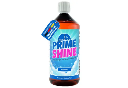 HERRLAN Kfz-Reiniger - PrimeShine Autoreiniger / Cockpit-Reiniger (für innen und außen 1000 ml - Made in Germany)
