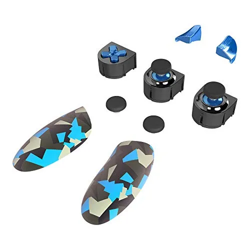 Thrustmaster ESWAP X Blue Color Pack - 7 Blue Camo Module für ESWAP X Controller, extrem präzise und langlebige Ministicks mit Hot-Swap-Funktion