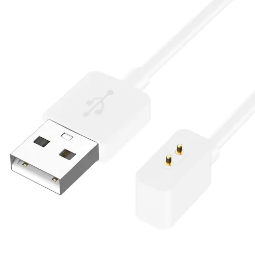 Magnetic USB Charging Cable Weiß Kompatible mit Xiaomi Mi Band 8/Redmi Band 2