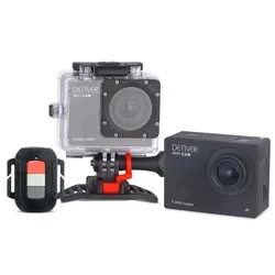 Denver ACT-8030W Full HD Action Cam mit WIFI - Action-Cam mit 8MP Sensor, wasserdicht bis 45m und integriertem WIFI für einfache Steuerung über Smartphone. Ideal für Abenteuer und Sportaufnahmen!