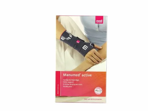 MANUMED Active Bandage Gr.2 rechts silber 1 St