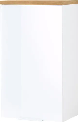 Germania Bad-Hängeschrank Pescara, hochglanz weiß - Kleiderschränke mit 2 Fächern, Soft-Close Türen und höhenverstellbarem Einlegeboden. Ideal für platzsparende Stauraumlösungen im Bad!