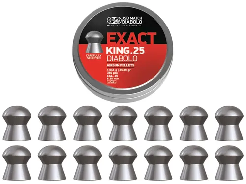 Luftgewehr luftdruckgewehr diabolo JSB Exact King 6,35/350