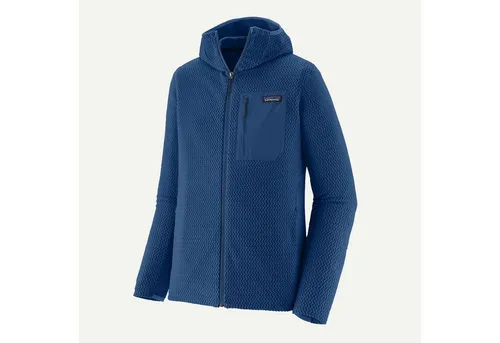 Patagonia M's R1 Air Full-Zip Hoody - Funktionsjacke aus 100% Recycling-Polyester, leicht und atmungsaktiv, ideal für kaltes Wetter mit effizienter Ventilation durch durchgehenden Zipper.