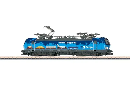 Märklin 88235 Z E-Lok Reihe 383 Vectron der CD - Modelleisenbahn: Hochfeine Konstruktion mit Glockenankermotor und LED-Spitzenbeleuchtung, perfekt für Sammler und Eisenbahn-Enthusiasten.