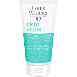 Widmer Skinexpert Anti-Rötungen Nachtemulsion 50 ML - Arzneimittel zur Reduzierung von Hautrötungen, spendet intensive Feuchtigkeit über Nacht für ein beruhigtes Hautbild.