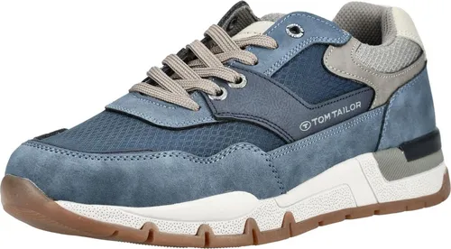 TOM TAILOR Sneaker aus Lederimitat/Textil - Sportlicher Sneaker von Tom Tailor mit modernem Design und optimalem Tragekomfort. Die rutschhemmende Sohle sorgt für Stabilität, während das praktische Wechselfußbett individuelle Anpassungen ermöglicht.