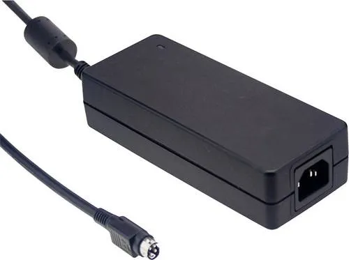 Mean Well MW GST120A24-P1M Tischnetzteil 24V 5A - Netzteil mit 120W Leistung, energieeffizient gemäß ErP-Richtlinie, ideal für Consumer Elektronik, Telekommunikation und Büroanwendungen.